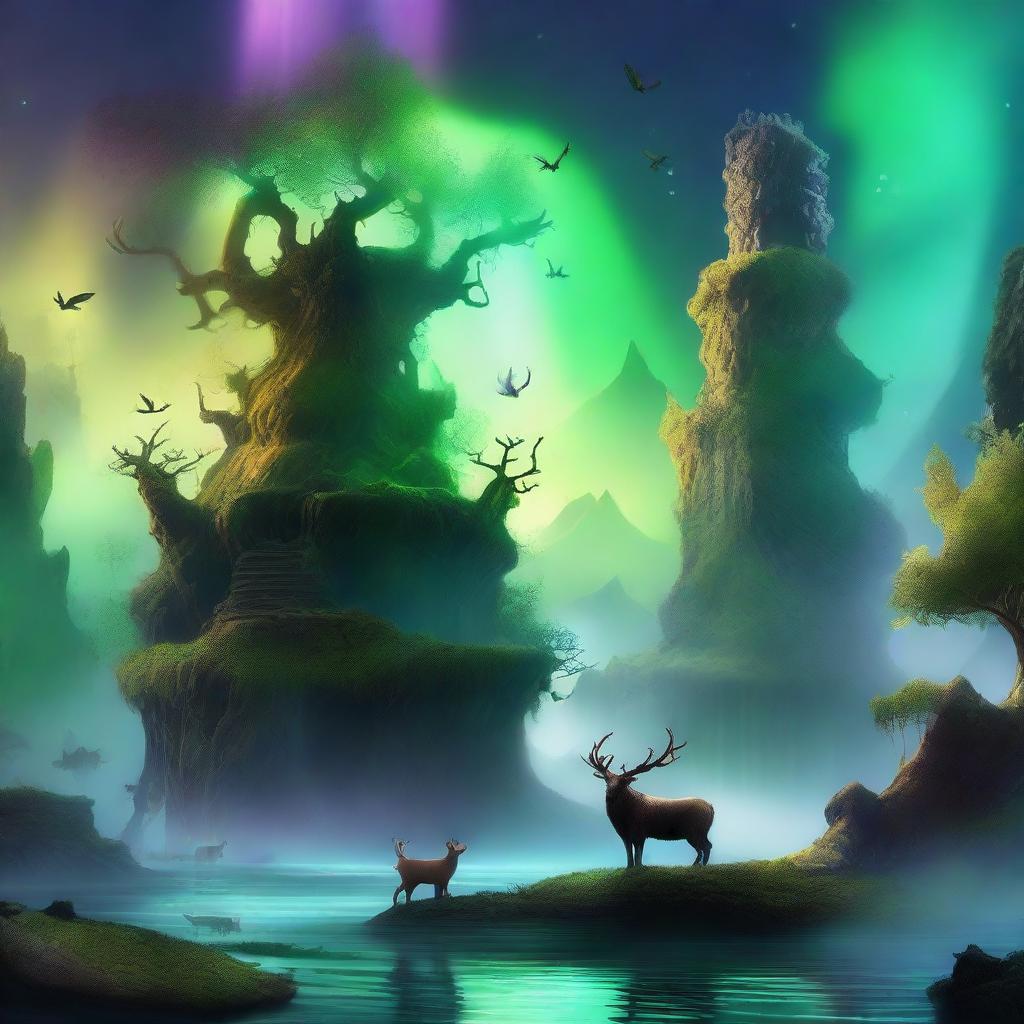 A mystical world filled with magic and spirit beasts