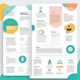 Design a beautiful and professional cover page for a consumer rights and awareness project