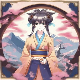 Create an image inspired by 'Fushigi Yuugi'