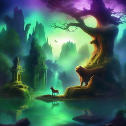 A mystical world filled with magic and spirit beasts