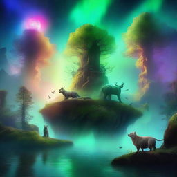 A mystical world filled with magic and spirit beasts