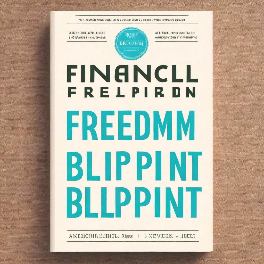 Create a paperback book cover for 'Financial Freedom Blueprint: A Comprehensive Guide to Personal Finance and Wealth Building' by [Author's Name]