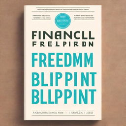 Create a paperback book cover for 'Financial Freedom Blueprint: A Comprehensive Guide to Personal Finance and Wealth Building' by [Author's Name]