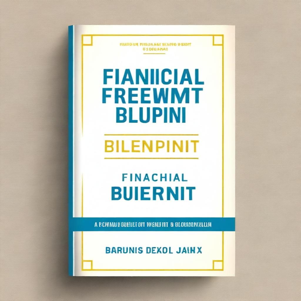 Create a paperback book cover for 'Financial Freedom Blueprint: A Comprehensive Guide to Personal Finance and Wealth Building' by [Author's Name]