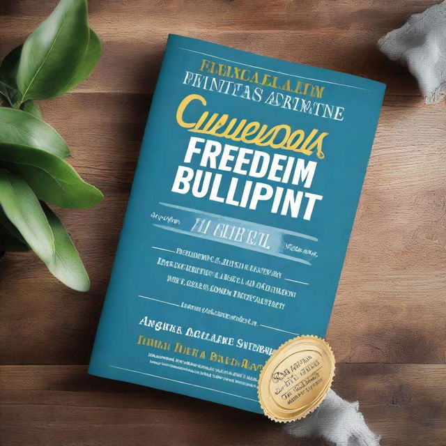 Create a paperback book cover for 'Financial Freedom Blueprint: A Comprehensive Guide to Personal Finance and Wealth Building' by [Author's Name]