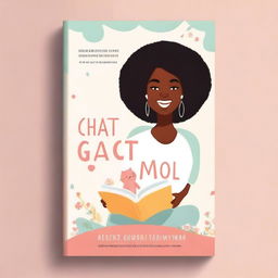 Create a book cover for a book titled 'Chat GPT for Single Moms'