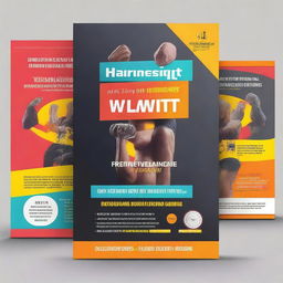 Create a vibrant and realistic book cover for a book titled 'Harnessing ChatGPT: Your Ultimate Guide to Achieving Fitness Goals through Conversational AI'