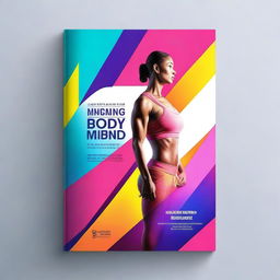 Create a vibrant and realistic book cover image that reflects the concept of body and mind fitness