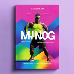 Create a vibrant and realistic book cover image that reflects the concept of body and mind fitness