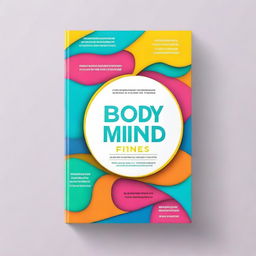 Create a vibrant and realistic book cover image that reflects the concept of body and mind fitness