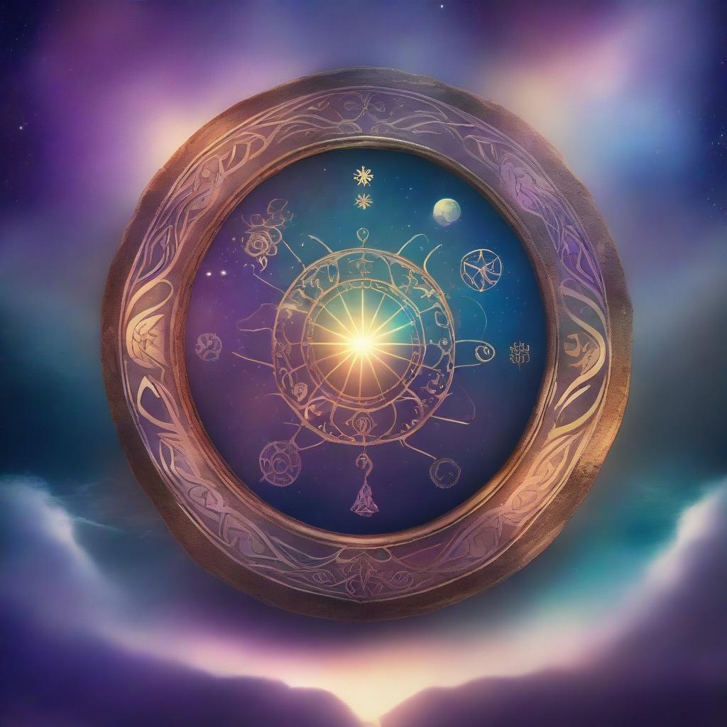 Create a book cover for 'The Wheel of Karma: A Journey Through the Realm of the Mystics'