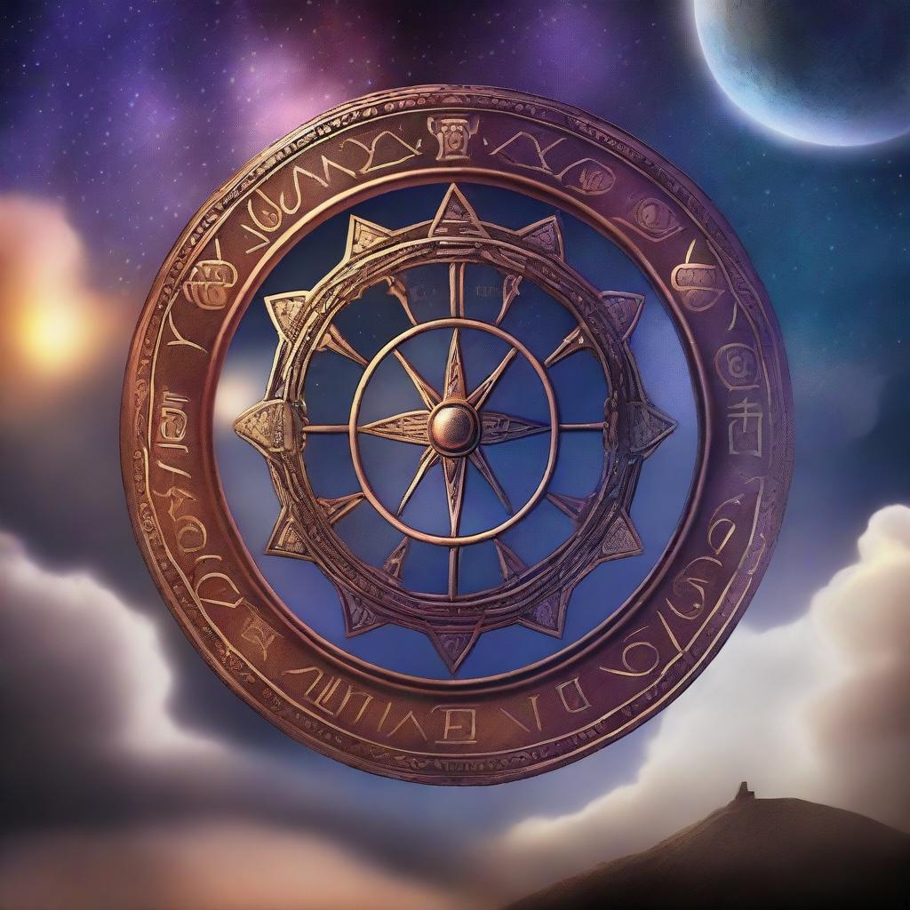 Create an A4 size book cover for 'The Wheel of Karma: A Journey Through the Realm of the Mystics'