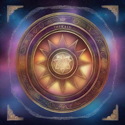 Create an A4 size book cover for 'The Wheel of Karma: A Journey Through the Realm of the Mystics'