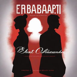 A book cover featuring the silhouette of two detectives, Hannah Cawerland and Stephan Beart, standing back-to-back