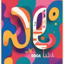 A colorful book cover with the title 'Do som à letra'