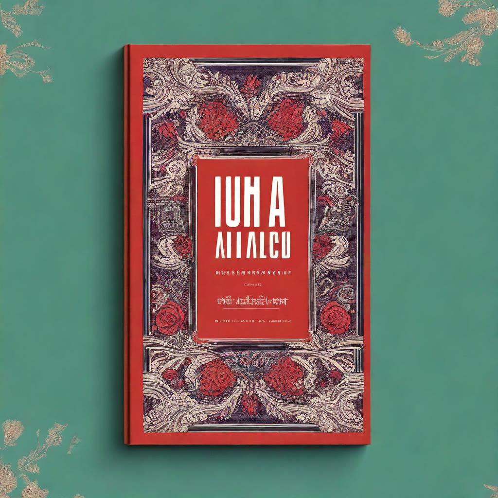 A detailed and artistic book cover for the novel 'Иван Александрович Гончаров