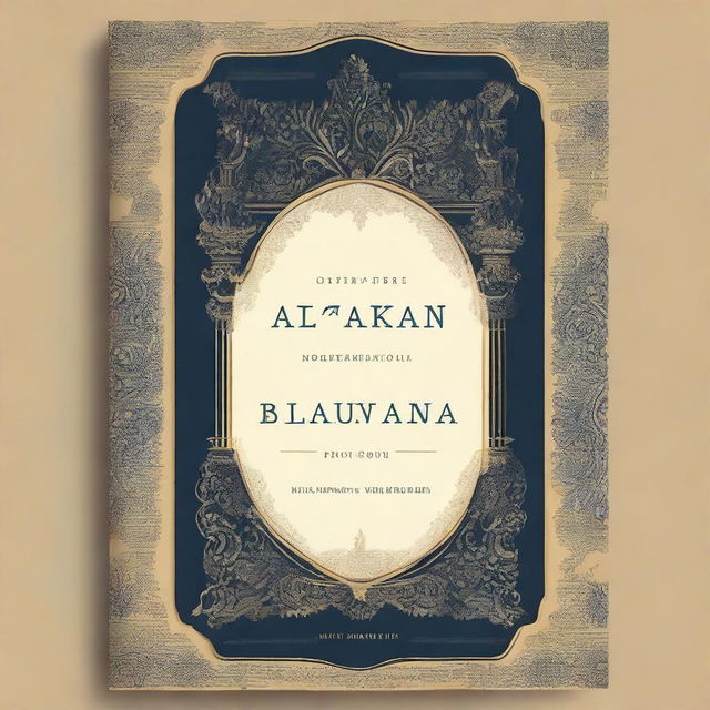 A detailed and artistic book cover for the novel 'Иван Александрович Гончаров