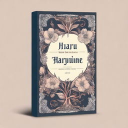 A detailed and artistic book cover for the novel 'Нарушение воли'