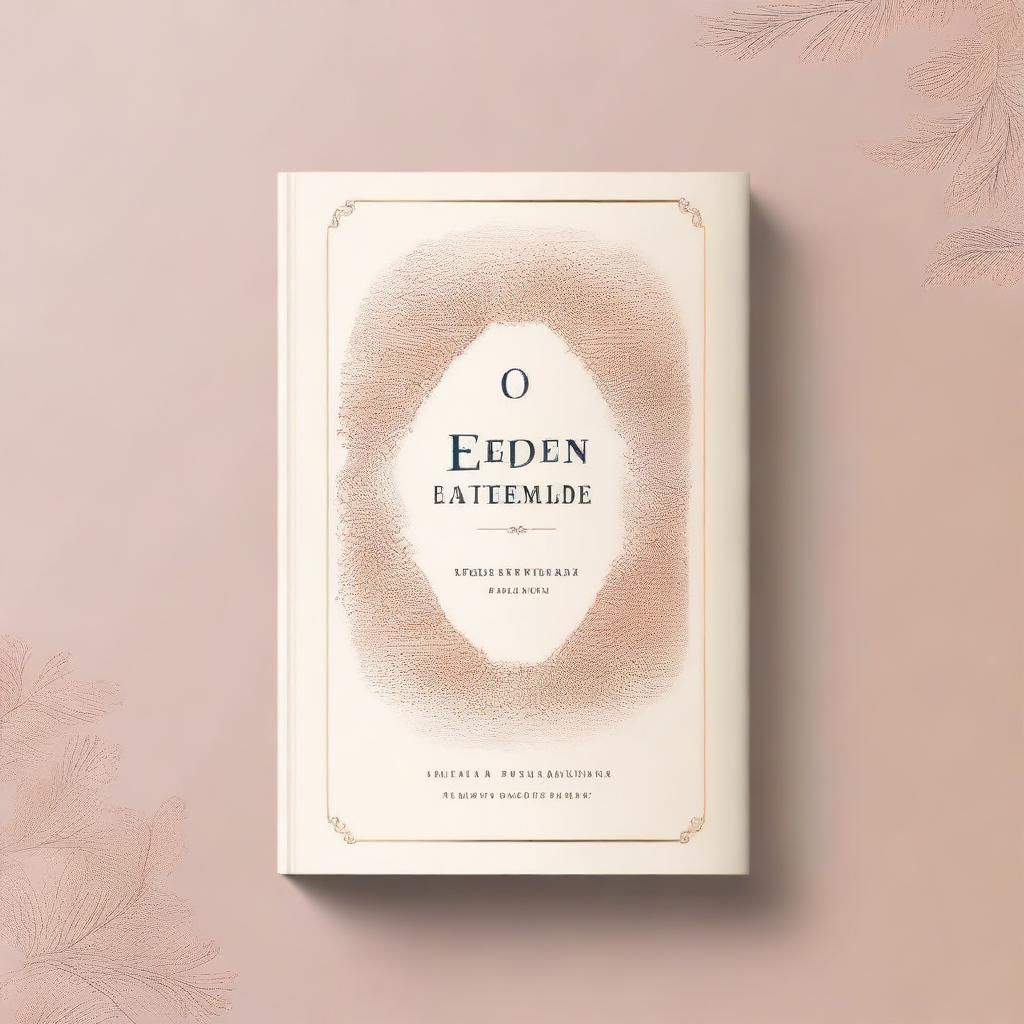 A book cover with the title 'O Éden e a Eternidade'