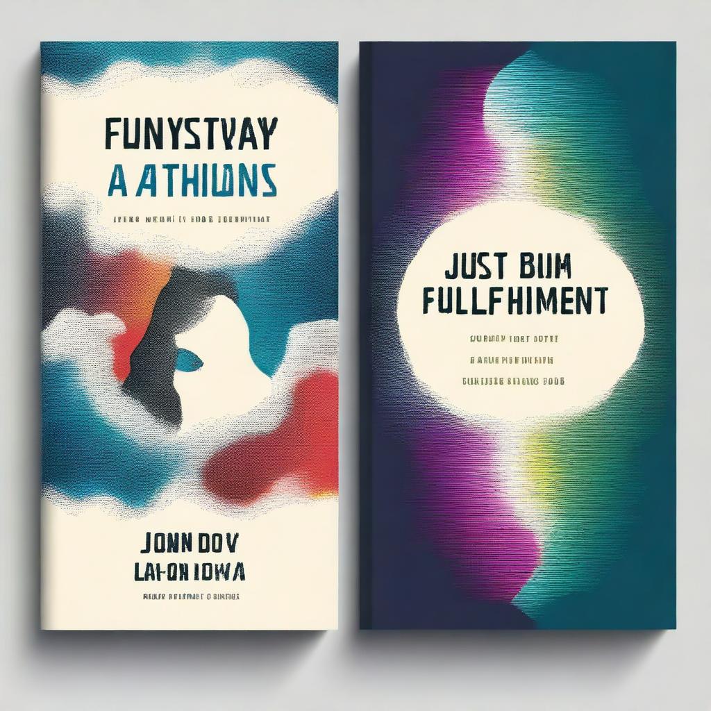 Design a book cover for a book titled 'FRUSTRATION TO FULFILMENT' by Jon Doe