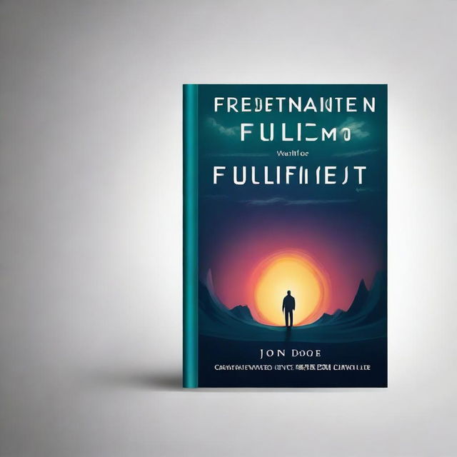 Design a book cover for a book titled 'FRUSTRATION TO FULFILMENT' by Jon Doe