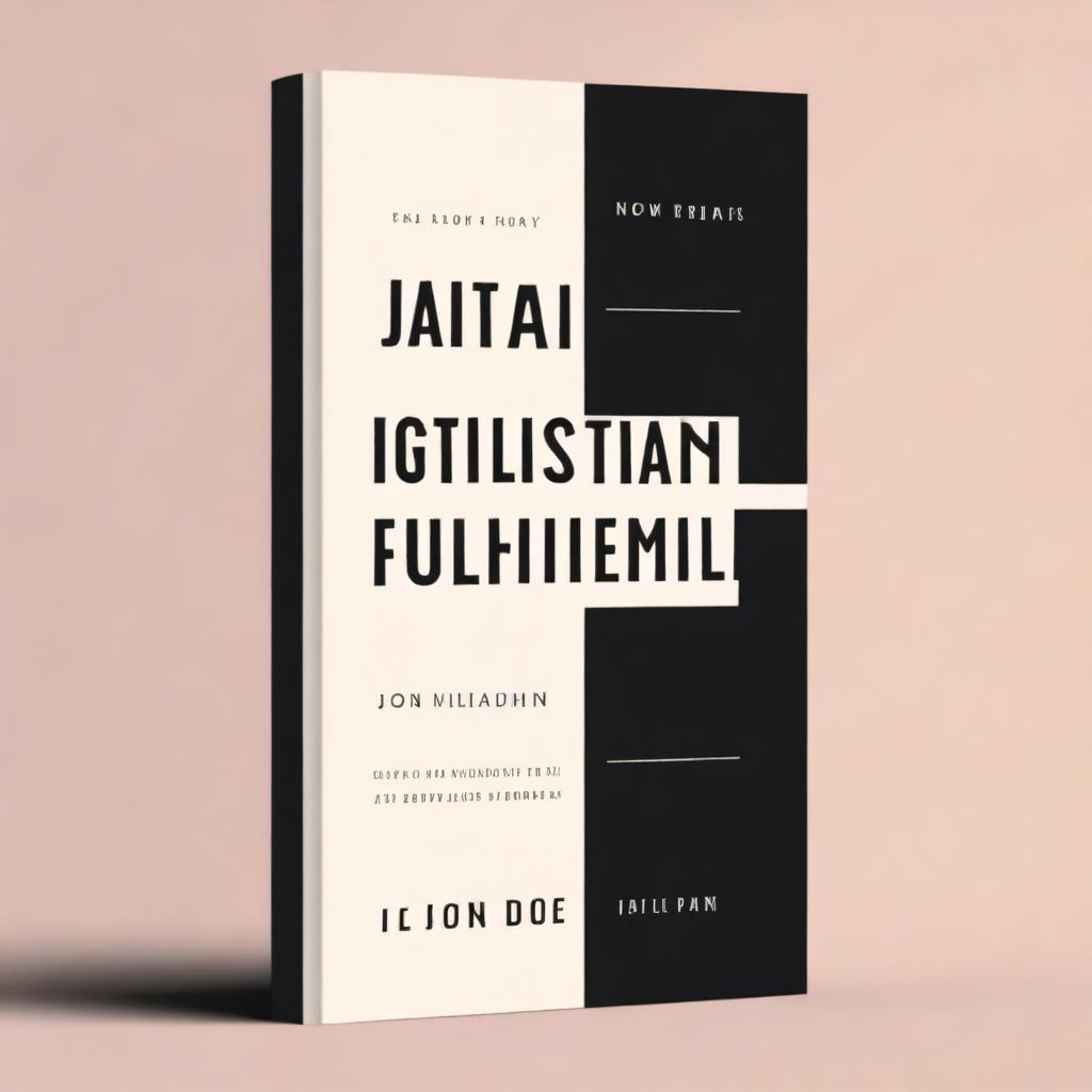 Create a book cover for a book titled 'FRUSTRATION TO FULFILMENT' by Jon Doe