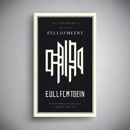 Create a book cover for a book titled 'FRUSTRATION TO FULFILMENT' by Jon Doe