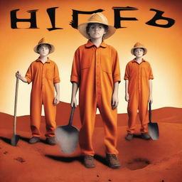 Create a movie poster for a film titled 'Holes 2'