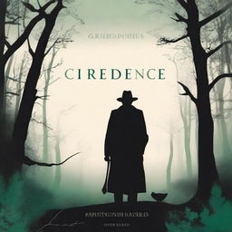 A book cover for 'Credence' by Penelope Douglas