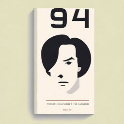 Create a book cover for '1984' by George Orwell