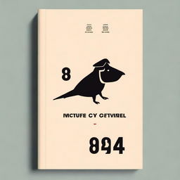 Create a book cover for '1984' by George Orwell