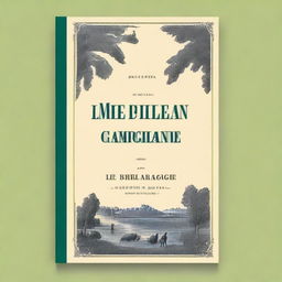 Create a book cover for 'Le Médecin de campagne' by Honoré de Balzac, originally published in 1833