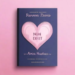 Create a book cover for a psychological romance novel titled 'Amor na Ponta da Agulha'