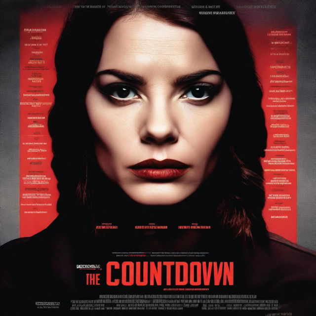 Create a thriller movie poster for 'The Countdown