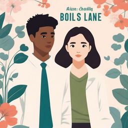 A young adult book cover featuring a white college graduate who has just been dumped by her Asian boyfriend