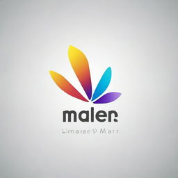 Diseña un logo para un estudio de diseño gráfico utilizando la palabra 'MASTER'