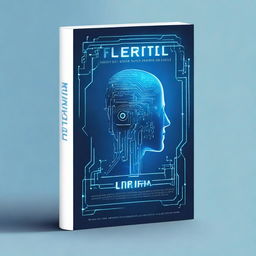 Create an ebook cover featuring the title 'Artificial Intelligence: The Future Unveiled'