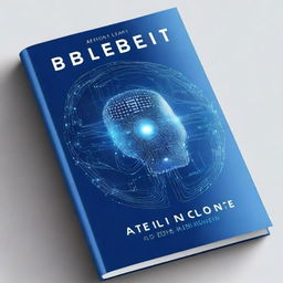 Create an ebook cover featuring the title 'Artificial Intelligence: The Future Unveiled'