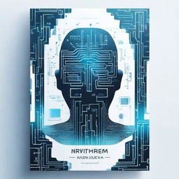 Design a cover featuring the theme of 'Artificial Intelligence'