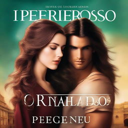 A book cover for a romance novel titled 'O Perigoso Encantador'