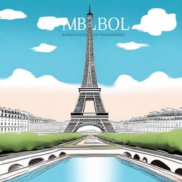 Create a book cover for an educational book teaching the French language titled 'L'Ambassadeur'