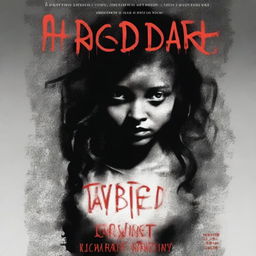 Design a horror novel cover titled 'Twisted Dare'