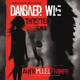 Design a thriller novel cover titled 'Twisted Dare'