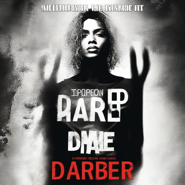 Design a thriller novel cover titled 'Twisted Dare'