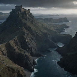 A striking compilation of the most breathtaking and tumultuous landscapes from the Game of Thrones series