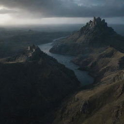 A striking compilation of the most breathtaking and tumultuous landscapes from the Game of Thrones series