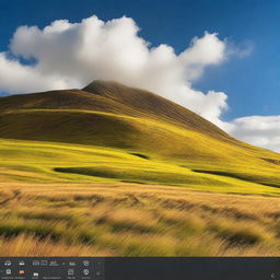 Create an image showing a Windows 10 or 11 desktop with invisible folders