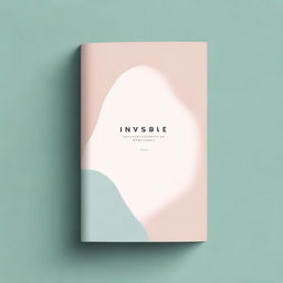 A beautifully designed book cover for a collection of poetry titled 'Invisible'