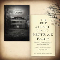 Create a book cover for a novel titled 'The Almost Perfect Fit of a Family Betrayal' written by Harry Cardenas