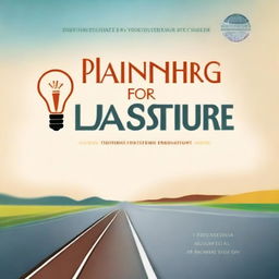 Create a book cover titled 'Planning For Your Future' by Dr